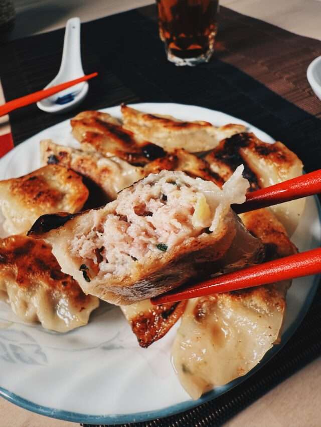 Homemade Gyozas