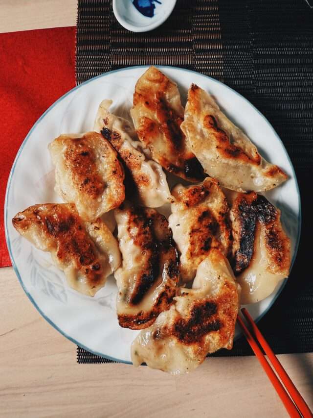 Homemade Gyozas