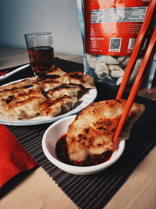 Homemade Gyozas