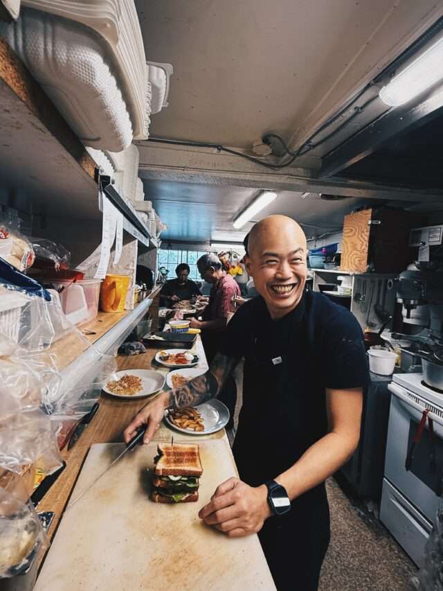 Raymond Having Fun