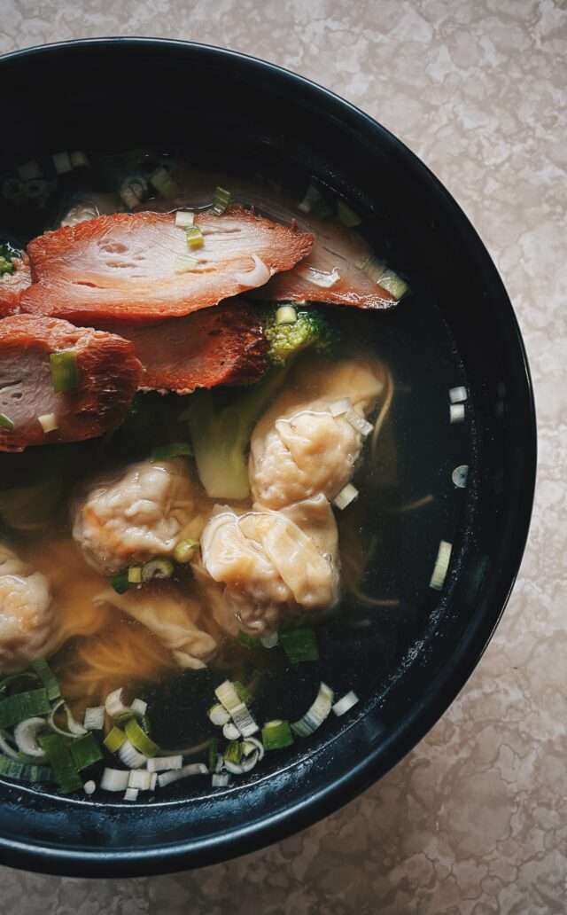 Homemade Wontons