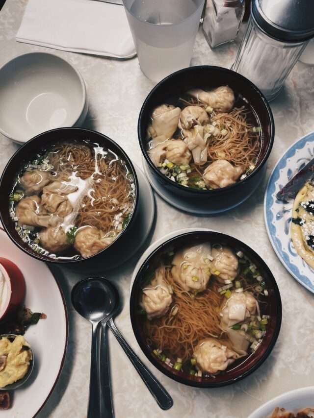 Homemade Wontons